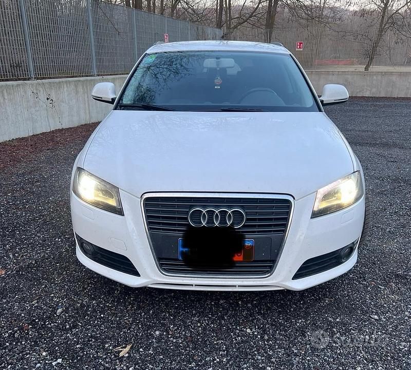 Usata Audi A3 Sportback 140 CV (102 kW) 2010 Bianco Utilitaria