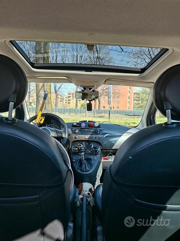 Usata Fiat 500 69 CV (50 kW) 2008 Grigio Berlina