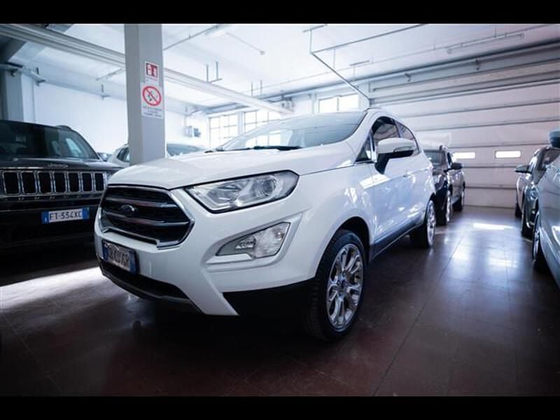 Usata Ford Ecosport Titanium S 125 CV (91 kW) 2020 Bianco SUV