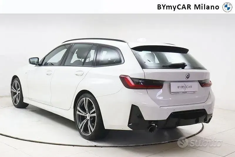 Usata BMW 320e M Sport 190 CV (139 kW) 2022 Bianco Station wagon