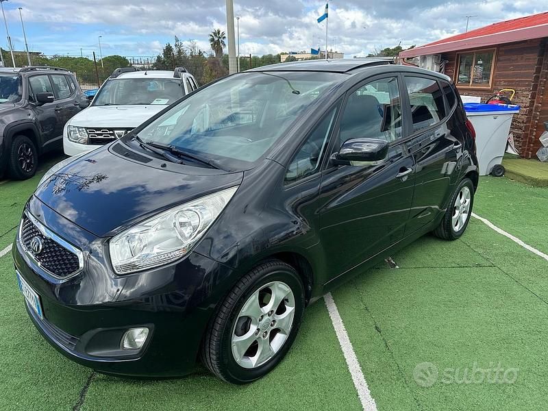 Usata Kia Venga Active 128 CV (94 kW) 2014 Nero Utilitaria