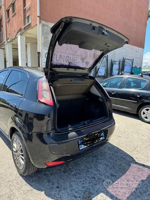 Usata Fiat Punto Evo 75 CV (55 kW) 2012 Nero Utilitaria