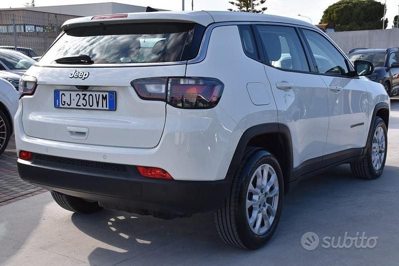Usata Jeep Compass 131 CV (96 kW) 2022 Bianco SUV