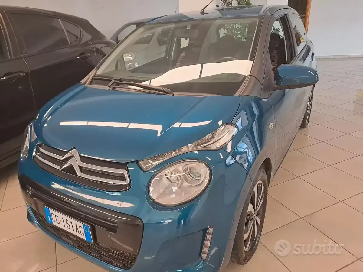 Usata Citroën C1 Live 72 CV (52 kW) 2021 Verde Utilitaria