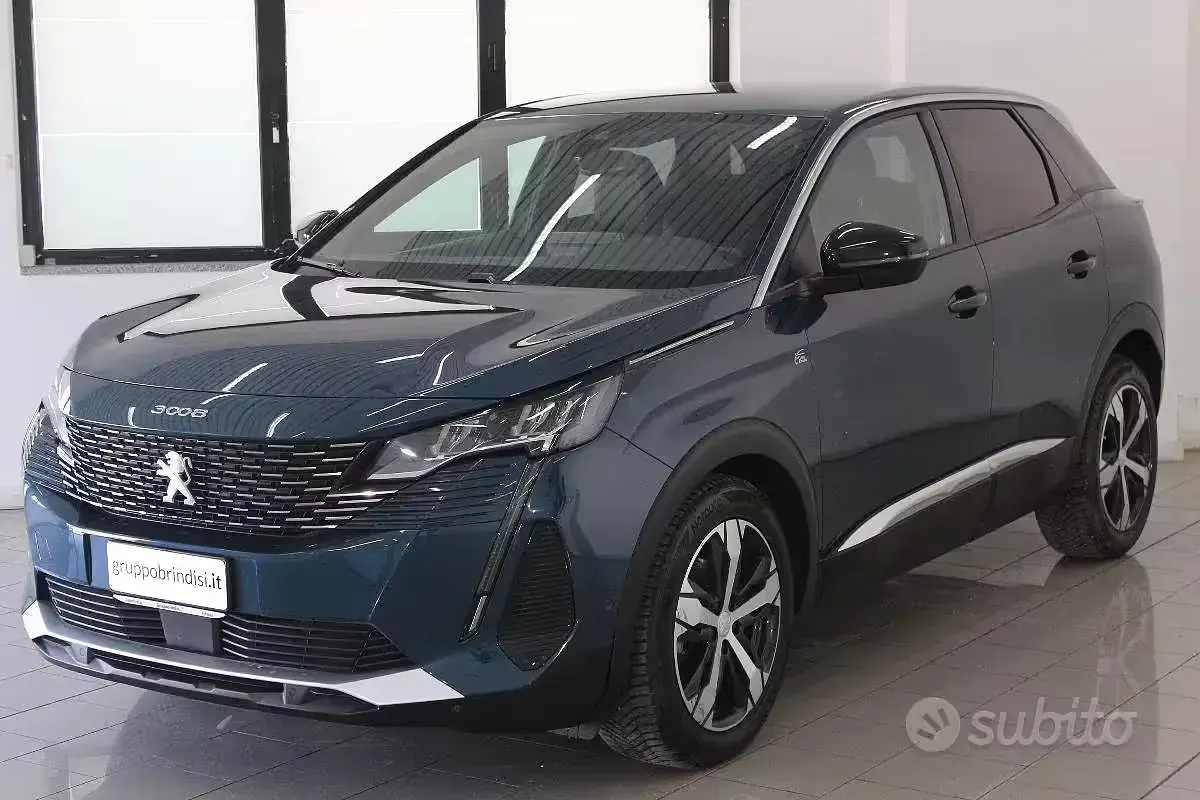 Usata Peugeot 3008 Allure 131 CV (96 kW) 2023 Blu SUV