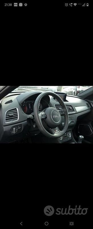 Usata Audi Q3 S-Line 177 CV (130 kW) 2014 Bianco SUV