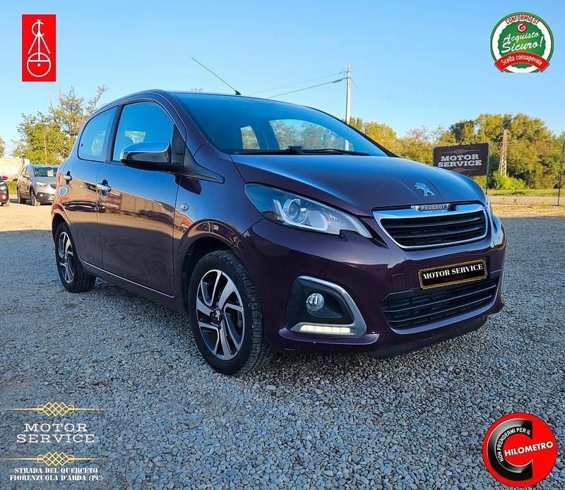 Usata Peugeot 108 Allure 81 CV (59 kW) 2015 Viola Berlina