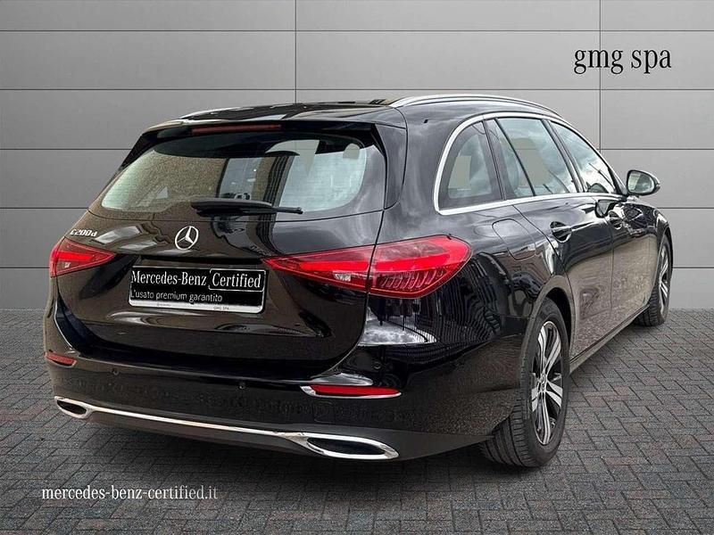 Usata Mercedes C200 Advanced 163 CV (119 kW) 2025 Nero Station wagon