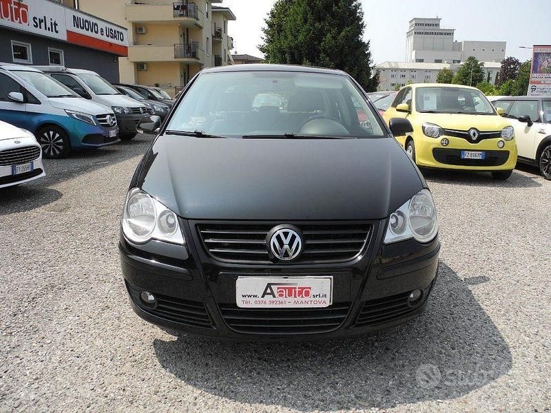 Usata VW Polo Comfortline 69 CV (50 kW) 2008 Nero Utilitaria
