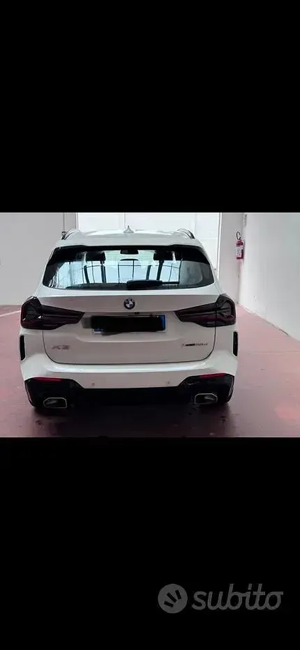 Usata BMW X3 M Sport 190 CV (139 kW) 2022 Bianco SUV