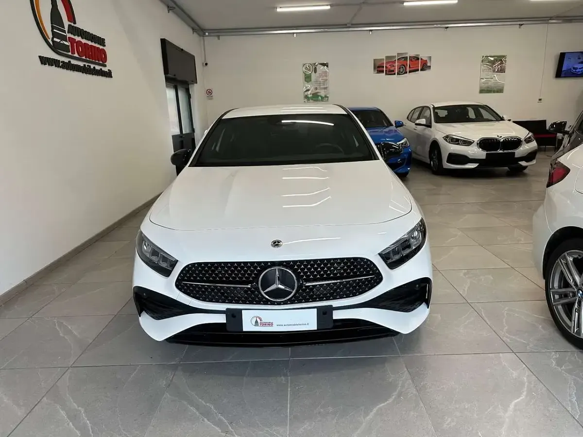 Usata Mercedes A200 AMG Line Premium 163 CV (119 kW) 2023 Bianco Berlina