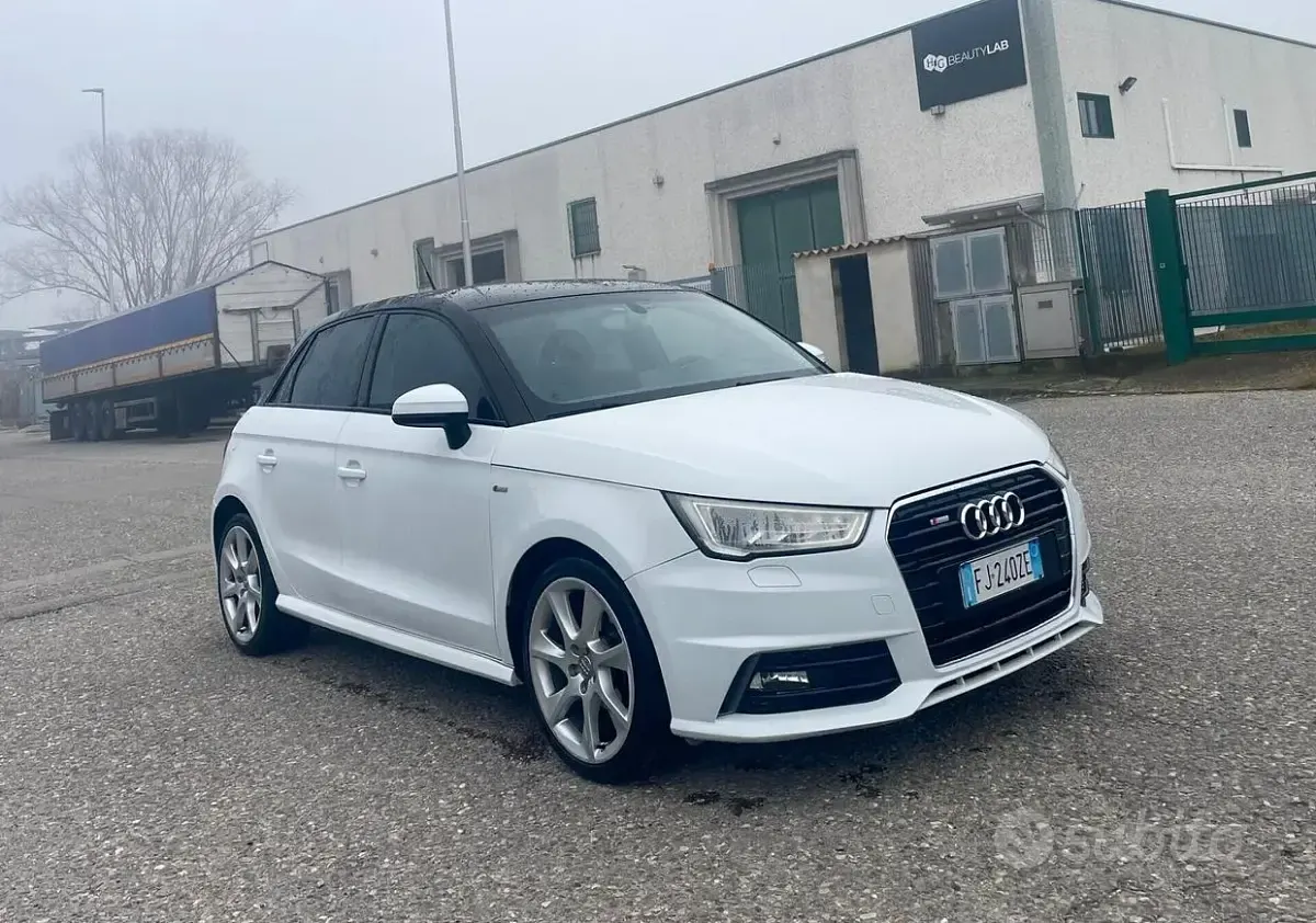 Usata Audi A1 Design 90 CV (66 kW) 2017 Bianco Utilitaria