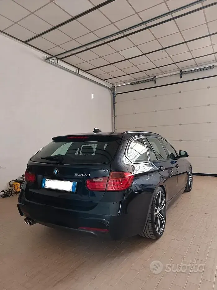 Begagnad BMW 330 M Sport 258 HK (189 kW) 2015 Blå Sedan