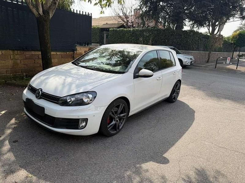 Usata VW Golf VI GTD 170 CV (125 kW) 2011 Bianco Utilitaria