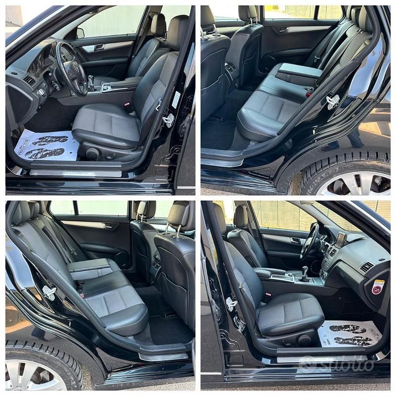 Usata Mercedes C180 Avantgarde 2009 Nero Station wagon