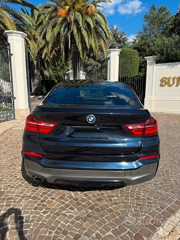 Usata BMW X4 Efficient Dynamics 190 CV (139 kW) 2014 Blu SUV