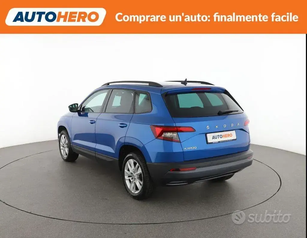 Usata Skoda Karoq 150 CV (110 kW) 2021 Bluazzurro SUV