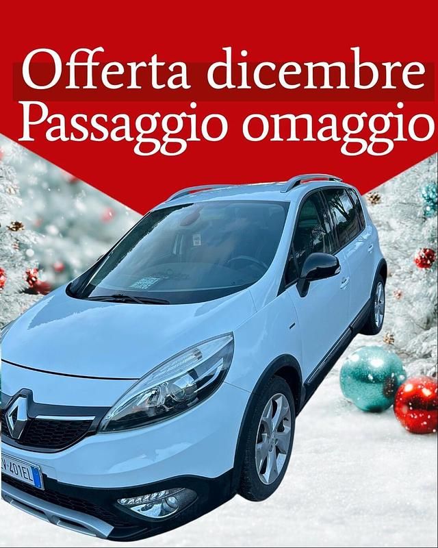 Usata Renault Scénic III XMOD 110 CV (80 kW) 2014 Bianco Monovolume