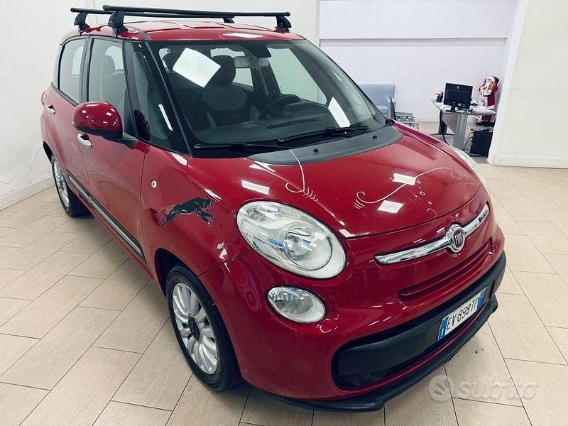 Usata Fiat 500L 85 CV (62 kW) 2014 Rosso Monovolume