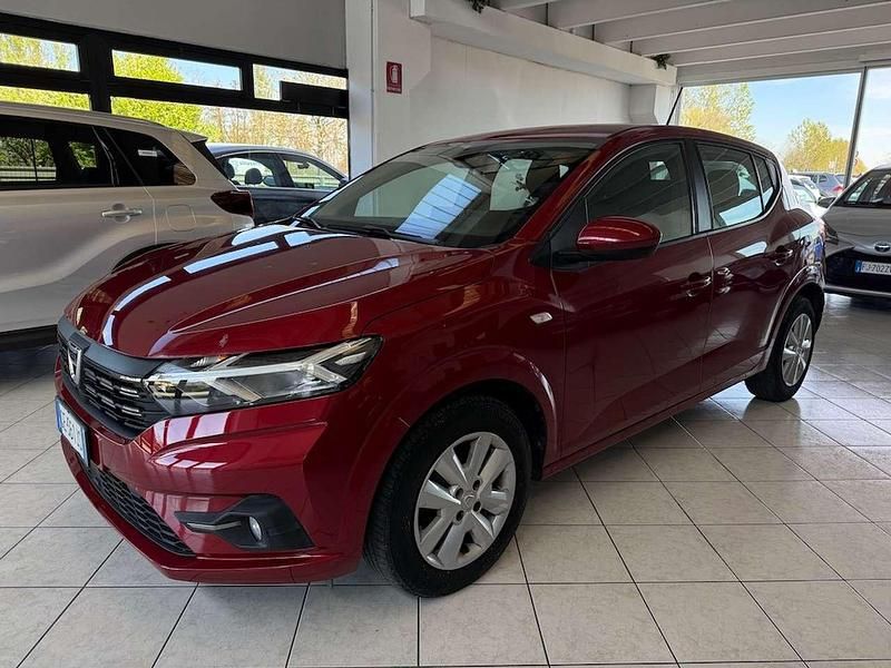 Usata Dacia Sandero Comfort 101 CV (74 kW) 2021 Rosso Berlina