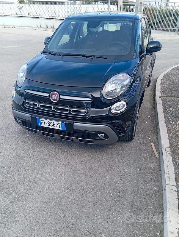 Usata Fiat 500L Cross 95 CV (69 kW) 2019 Nero Monovolume