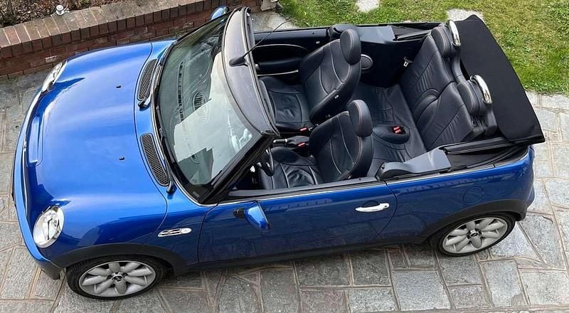Usata Mini Cooper S Cabriolet 170 CV (125 kW) 2005 Blu/azzurro Cabrio