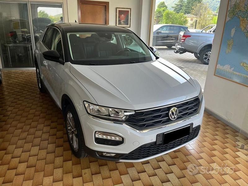 Usata VW T-Roc Style 110 CV (80 kW) 2021 Bianco SUV