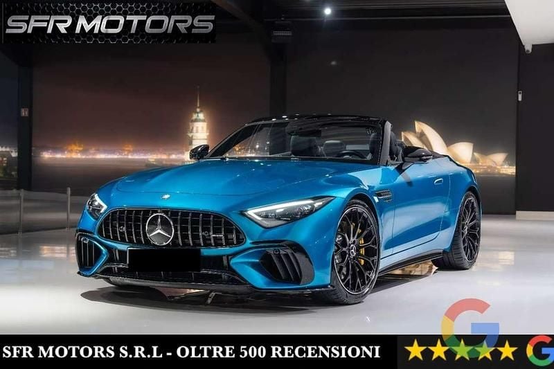 Blu/azzurro Usata 2023 Mercedes SL63 AMG Premium Plus Cabrio | 125.900 € (Super prezzo) - Immagine 1/4