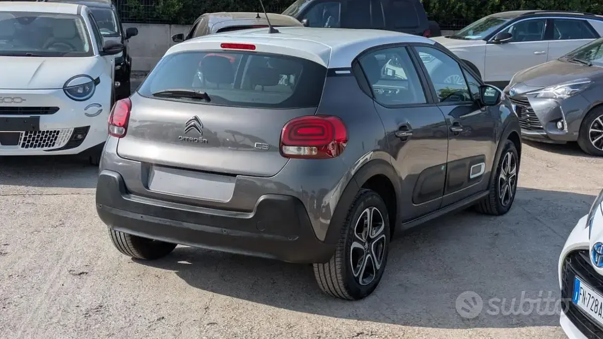 Usata Citroën C3 Feel 110 CV (80 kW) 2022 Grigio Utilitaria
