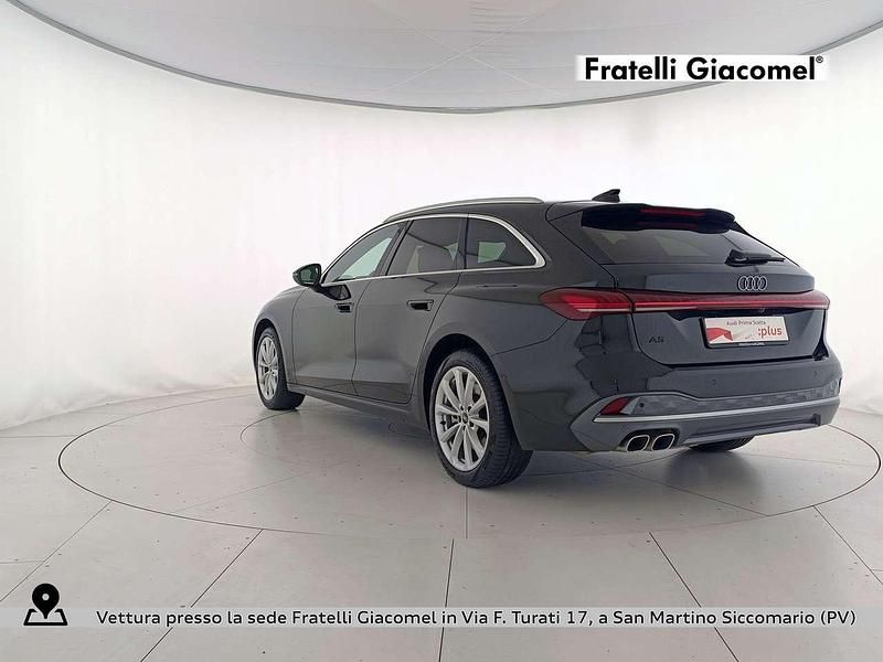 Usata Audi A5 Advanced Plus 204 CV (150 kW) 2025 Nero mito metallizzato Station wagon