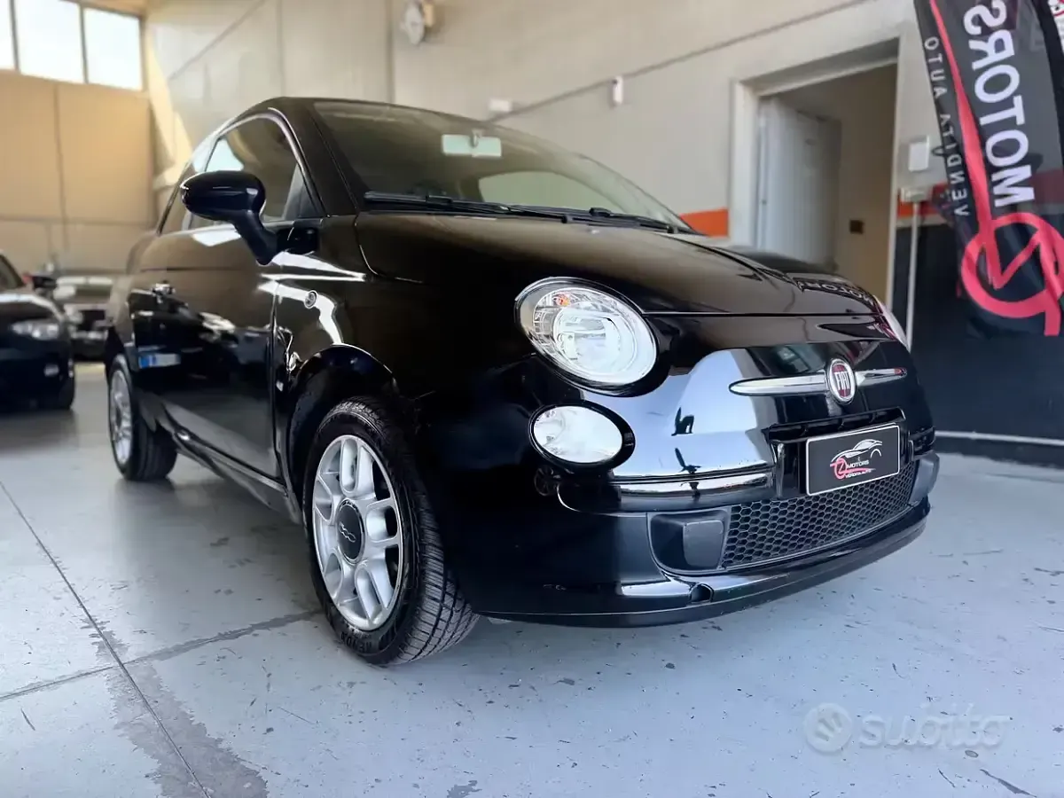 Usado Fiat 500 Sport 69 CV (50 kW) 2008 Negro Berlina
