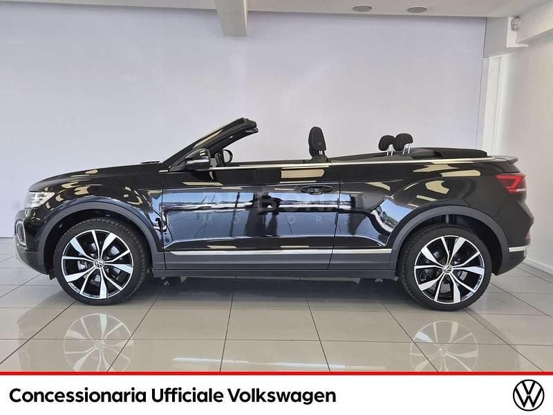 Usata VW T-Roc Cabriolet Style 150 CV (110 kW) 2024 Nero perla Cabrio