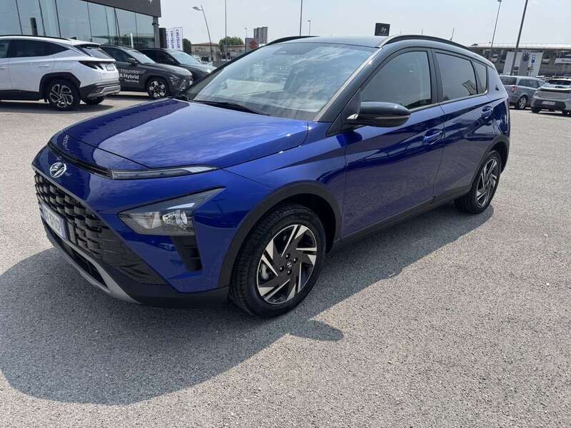 Usata Hyundai Bayon 84 CV (61 kW) 2024 Blu SUV