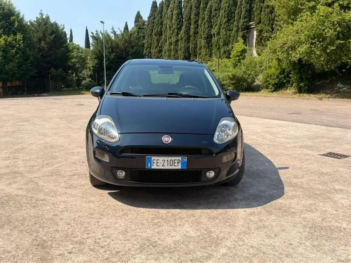 Usata Fiat Punto Lounge 77 CV (56 kW) 2016 Blu/azzurro Utilitaria