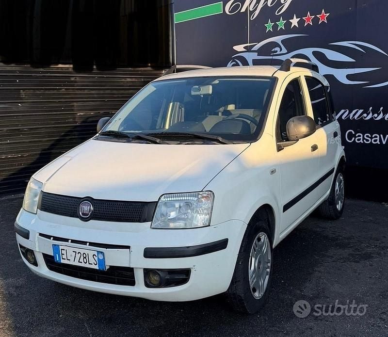 Usata Fiat Panda Classica 77 CV (56 kW) 2012 Bianco Utilitaria