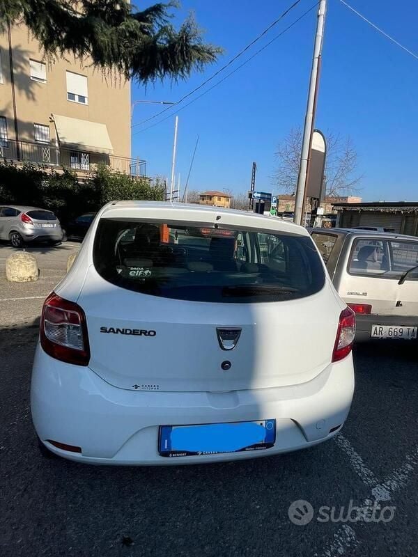 Usata Dacia Sandero 2013 Bianco Utilitaria