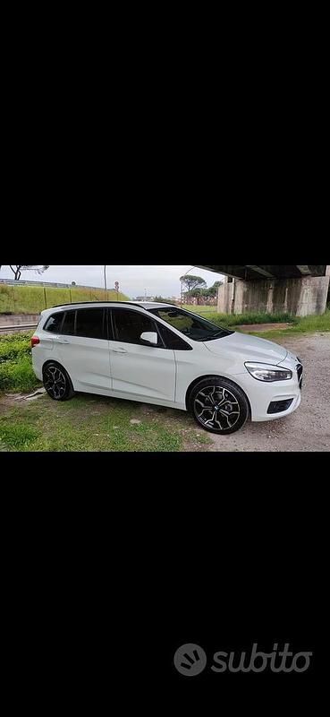 Usata BMW 216 Gran Tourer 116 CV (85 kW) 2018 Bianco Monovolume