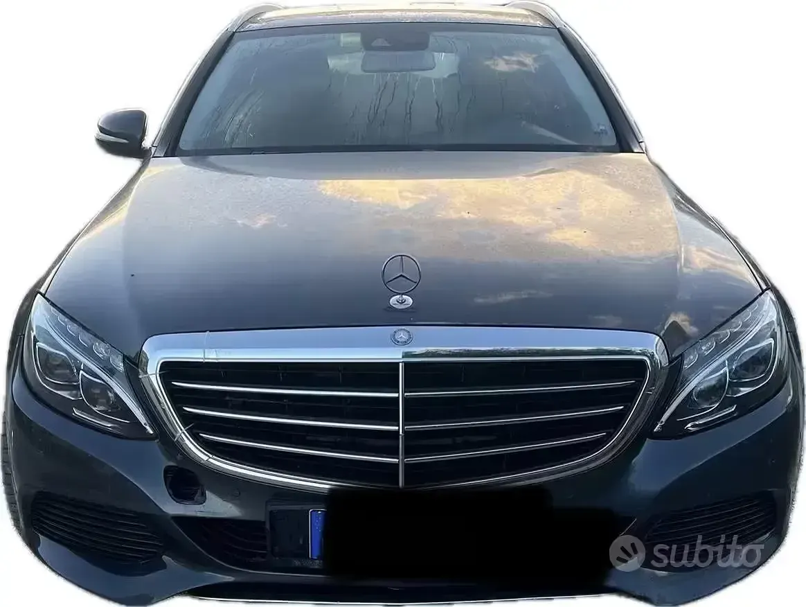 Usata Mercedes C220 Executive 170 CV (125 kW) 2015 Grigio Station wagon