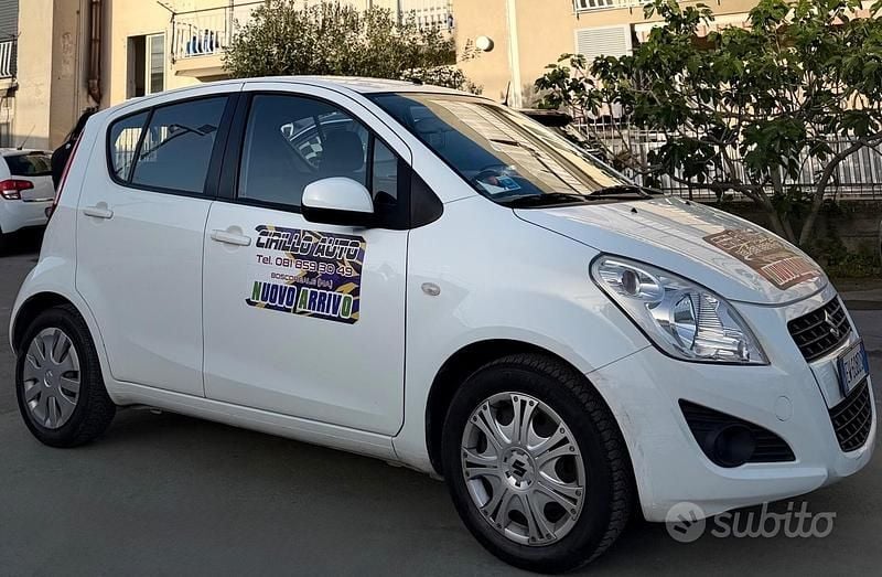 Usata Suzuki Splash 68 CV (50 kW) 2014 Bianco Utilitaria