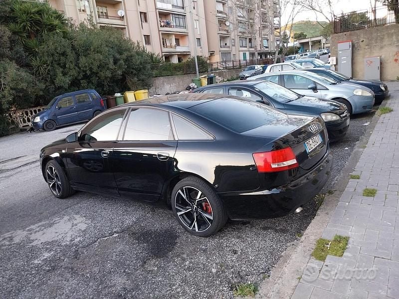 Usata Audi A6 S-Line 233 CV (171 kW) 2007 Nero Berlina