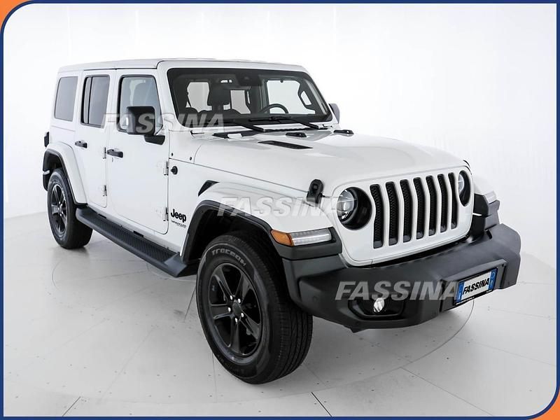 Bianco Usata 2020 Jeep Wrangler Unlimited Night Eagle SUV | 48.000 € - Immagine 1/4