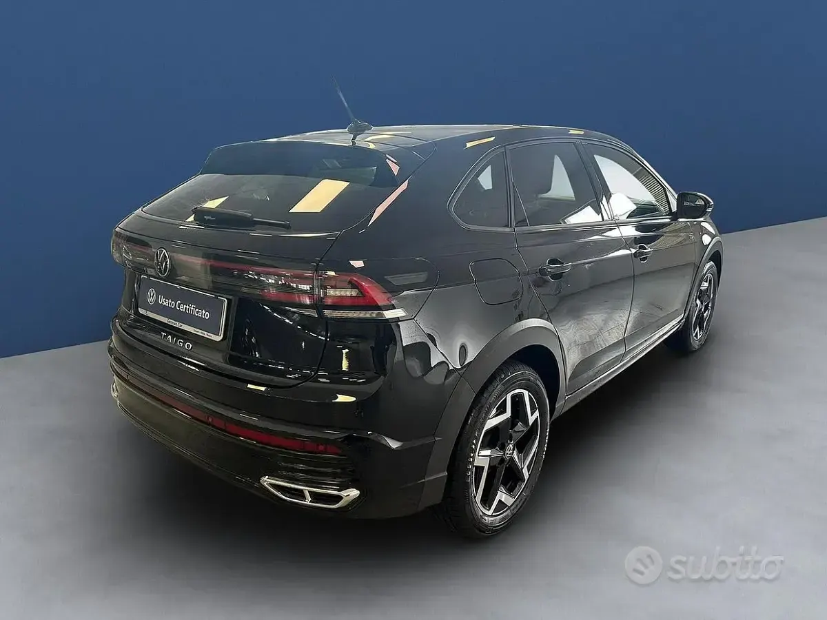 Usata VW Taigo R-line 115 CV (84 kW) 2025 Nero SUV