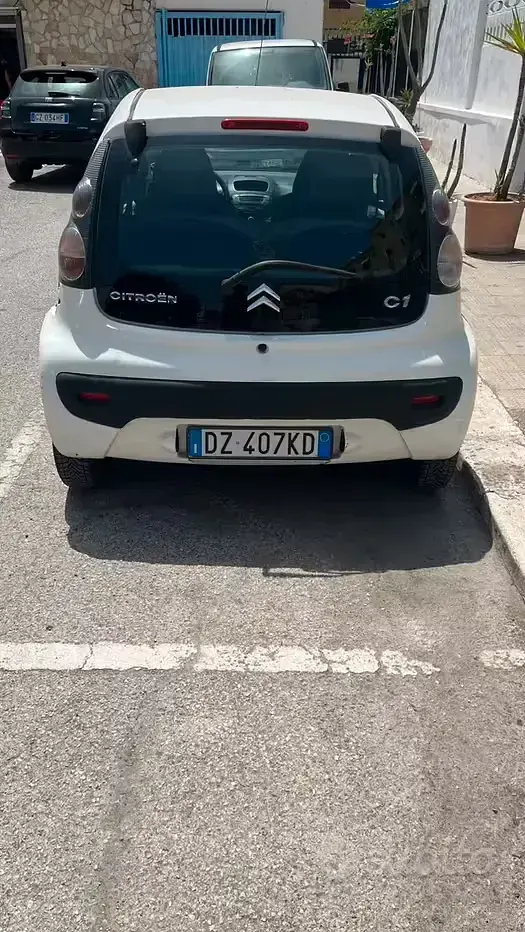 Usata Citroën C1 68 CV (50 kW) 2009 Bianco Utilitaria