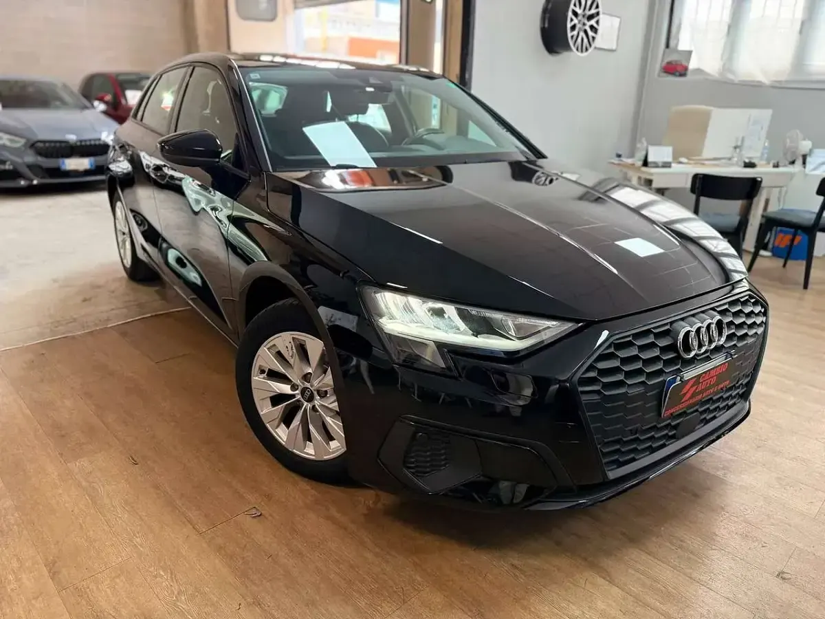Usata Audi A3 Advanced 150 CV (110 kW) 2023 Nero Berlina