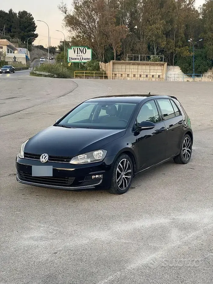 Usata VW Golf VII Business 150 CV (110 kW) 2017 Nero Berlina