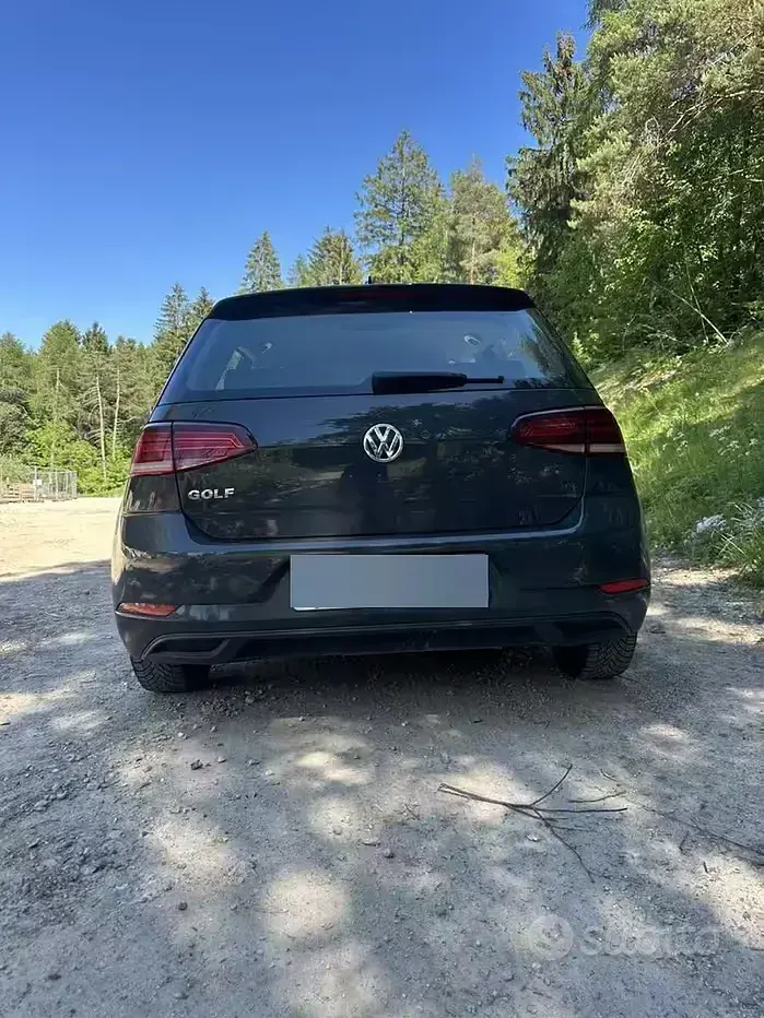 Usata VW Golf VII 115 CV (84 kW) 2018 Grigio Berlina