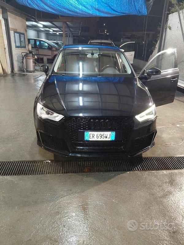 Usata Audi A3 150 CV (110 kW) 2014 Nero Berlina