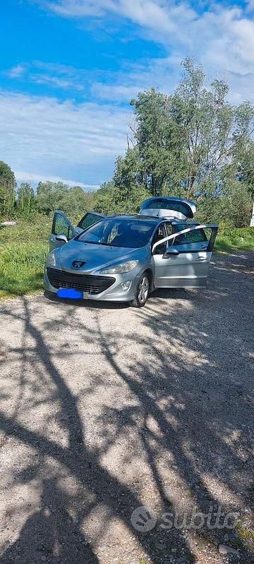 Usata Peugeot 308 110 CV (80 kW) 2010 Grigio Berlina