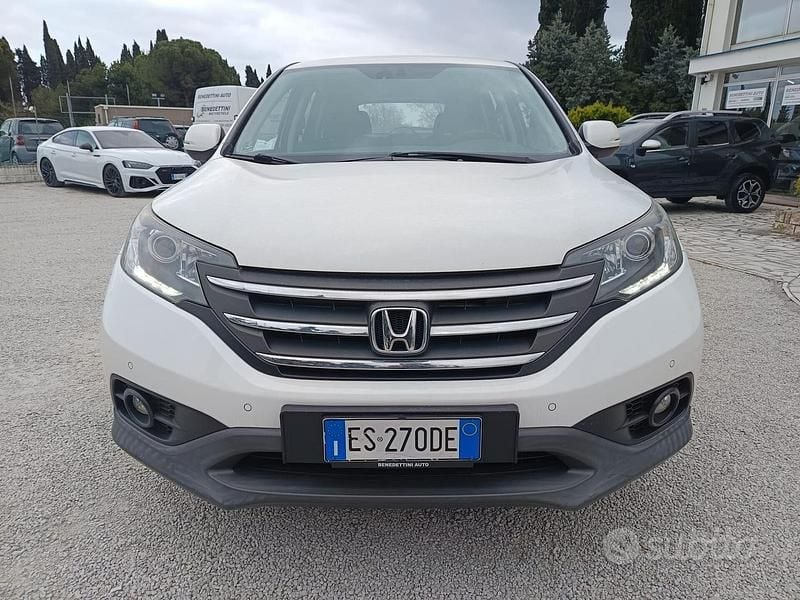 Usata Honda CR-V 120 CV (88 kW) 2013 Bianco SUV