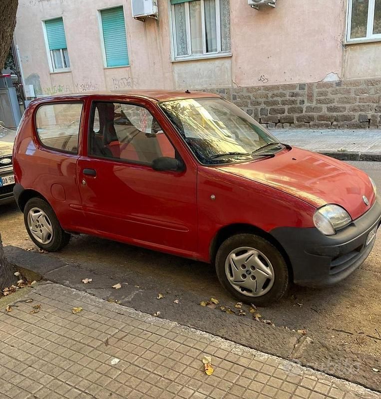 Usata Fiat Seicento 54 CV (39 kW) 2003 Rosso Utilitaria
